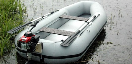 Cum să atașați un motor la o barcă de cauciuc - faceți șanț cu balamale pentru o barcă pvc