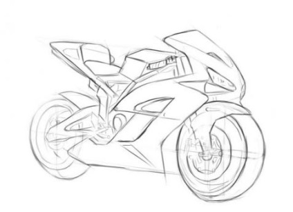 Cum să desenezi o motocicletă - dezvoltarea unui logo și a unei identități corporatiste, crearea de site-uri la cheie