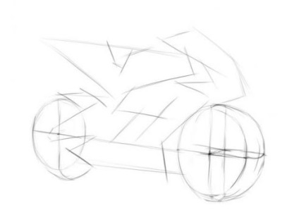 Cum să desenezi o motocicletă - dezvoltarea unui logo și a unei identități corporatiste, crearea de site-uri la cheie