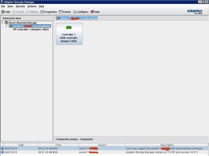 Az e-mail értesítés beállítása az adaptec tárolókezelőben, a Windows szerverek és a linux beállítása