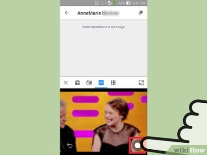 Hogyan küldhetek csatolmányokat a kik messengerre