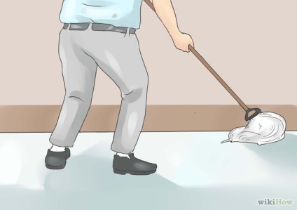 Cum sa curatati o podea din beton