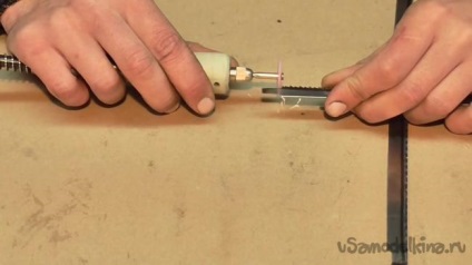 Cum se face un fișier de unghii pentru lamă de ferăstrău