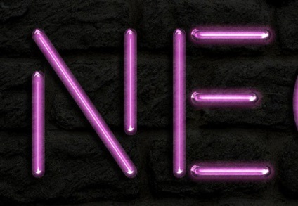 Cum de a crea un efect realist de text neon, Photoshop