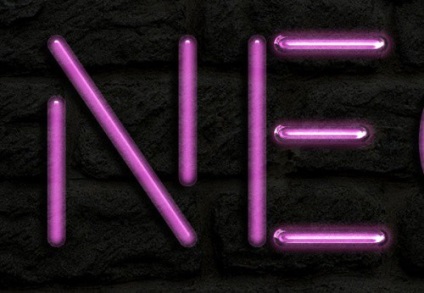 Cum de a crea un efect realist de text neon, Photoshop