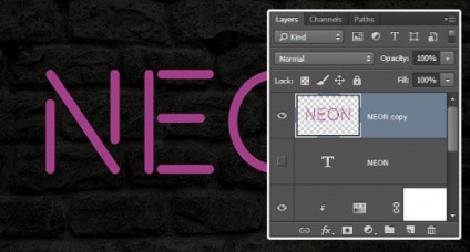 Cum de a crea un efect realist de text neon, Photoshop