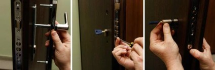 Cum să înlocuiți încuietoarea în ușă metalică, cum să schimbați încuietoarea ușii în apartamentul în sine