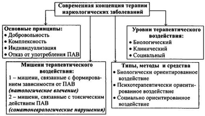 Conceptul de terapie a bolilor narcologice