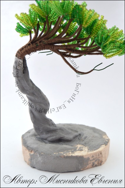 Maestru de clasă - tentația bonsai - o cutie de monede de cursuri de master în design cu margele