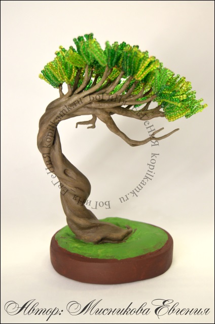 Maestru de clasă - tentația bonsai - o cutie de monede de cursuri de master în design cu margele