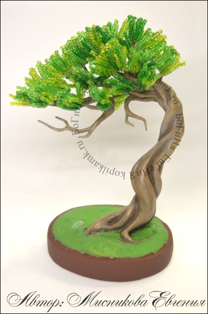 Maestru de clasă - tentația bonsai - o cutie de monede de cursuri de master în design cu margele