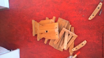 Reparația capitalei unui scaun de bucătărie - târg de maeștri - manual, manual