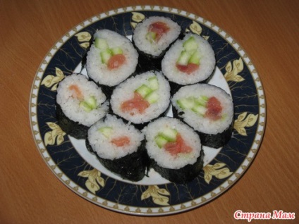 Mester osztály rolls - klub sushi szerelmeseinek - ország anyukák