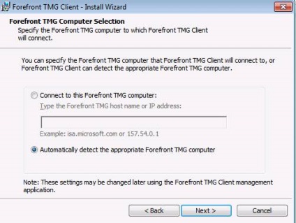 Tgm pentru Microsoft - instalați și configurați clientul tmg, pentru administratorul de sistem
