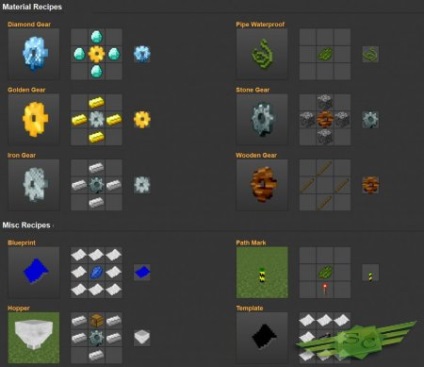 Mod buildcraft adaugă un număr imens de țevi la maincraft