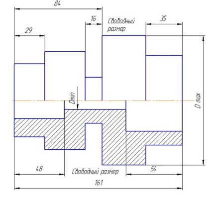 Dimensionarea pe desene ale pieselor 1