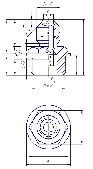 Dimensionarea pe desene ale pieselor 1