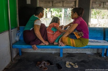 Cu trenul pe Myanmar