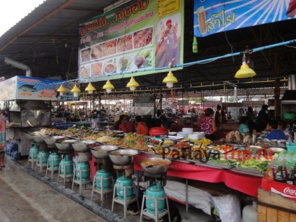 Éjszakai piac Pattayában teprasite, fotók, videó, hogyan juthat el, helyet a térképen