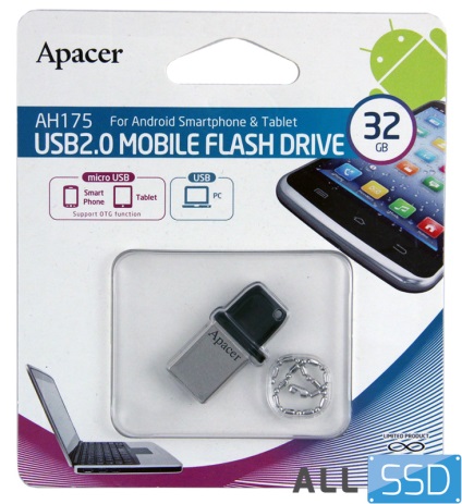 Revizuirea apacer ah175 32 GB