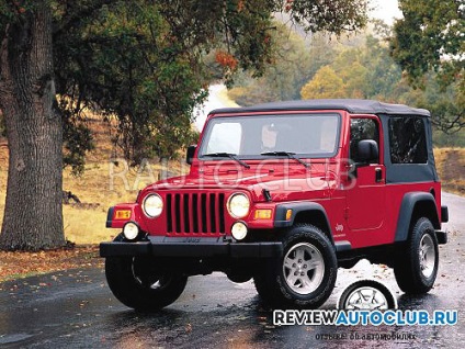 Recenzii despre jeep wrangler (jeep wrangler) de la proprietarii de fotografii și de testare, tehnice