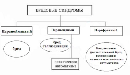 Simptomele sindromului parafrenic în schizofrenie decât cele caracterizate, cauze