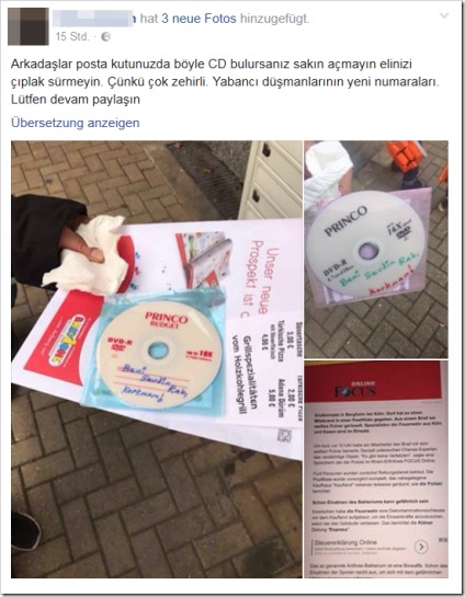 Pro - pachete cu pudră albă și cd-disc, servicii de securitate pentru tineri