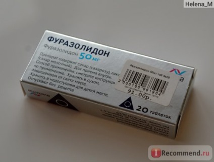 Agenții antimicrobieni furazolidon - 