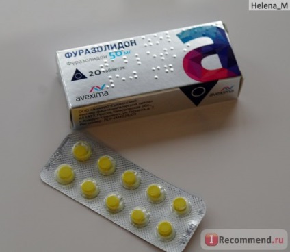 Agenții antimicrobieni furazolidon - 