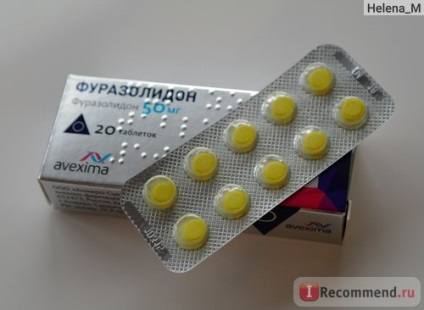 Agenții antimicrobieni furazolidon - 