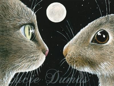 Despre iepuraș și pisica (Olga Shalimova)
