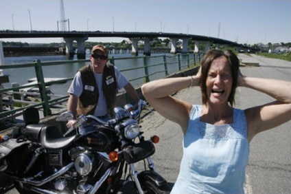 Dreptul unui motociclist împotriva calmului altora, blog