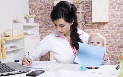 Munka az anyukáknak a rendeletben, hogy hol és hogyan találja meg a távoli munkát
