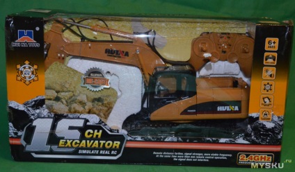 Excavator cu brat articulat 1 12 15ch rtr, mysku