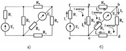 Calculul circuitului electric conform legii Kirchhoff - materiale didactice