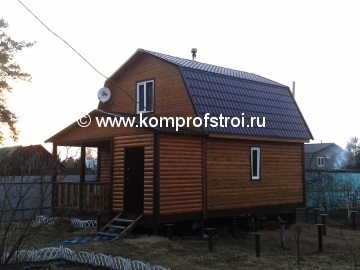 Reparația unei case din sat, construcția și repararea la Moscova