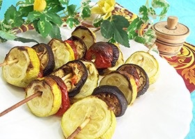 Shashlik recept fiatal burgonyára