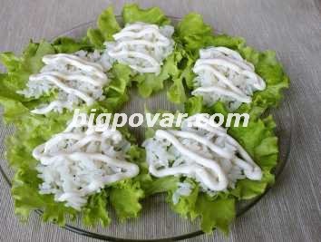 Chamomile salad recept fotóval, lépésről lépésre főzés