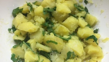 Salată cu cartofi retete pas cu pas cu fotografii, conținut caloric