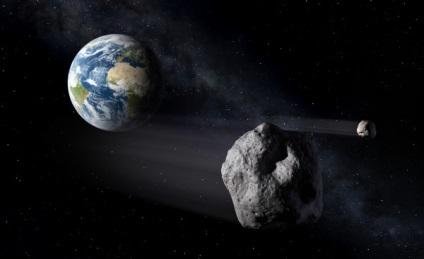 Astăzi, într-o apropiere apropiată de pământ, un asteroid gigantic va zbura de omenire în pericol