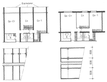 Construcții secționale, design de clădiri rezidențiale