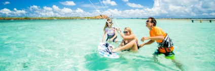 Mennyi időbe telik a kitesurfzés?