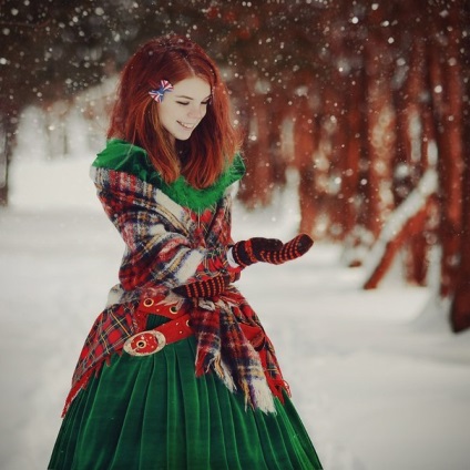Zăpadă - acestea sunt mii de zâne mici (Alena Vasilchenko)
