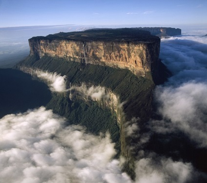 Table Mountain Roraima în Venezuela (20 fotografii)