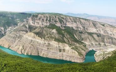 Sulak canion, călător