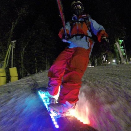 Lumina de fundal LED pentru snowboard cumpăra și preț