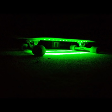 LED-ul de iluminare din spate skateboard - magazin online lumini-piață