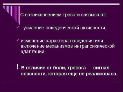 Урок по тревоги и притеснения като емоционално състояние