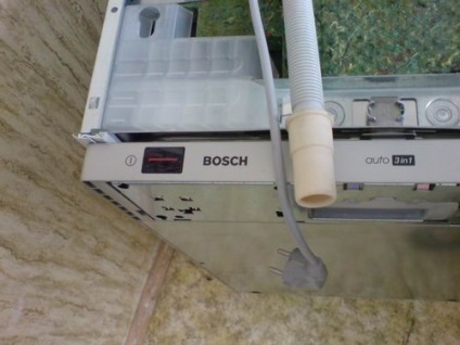 Instalarea fațadei pe mașina de spălat vase cu mâinile proprii bosch, siemens, beko, video