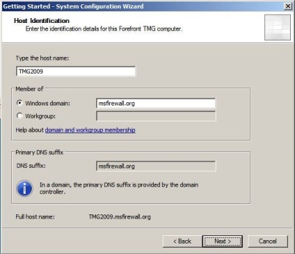 Instalarea gateway-ului de gestionare a amenințărilor în prim plan (front-end tmg) beta 1